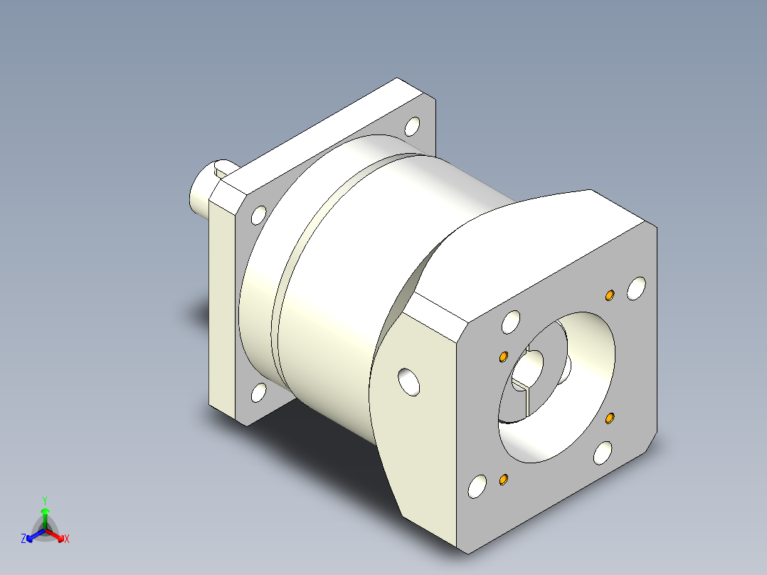 直齿PLF120-L1-LC 19-70-90-M5.stp正等轴测图