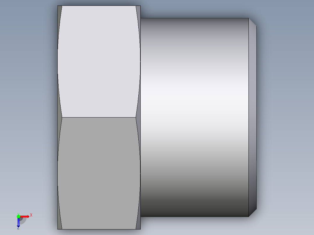 卡套式工业通用硬管接头EO_Blanking_plug_for_tube_ends_ROV16S71X俯视图