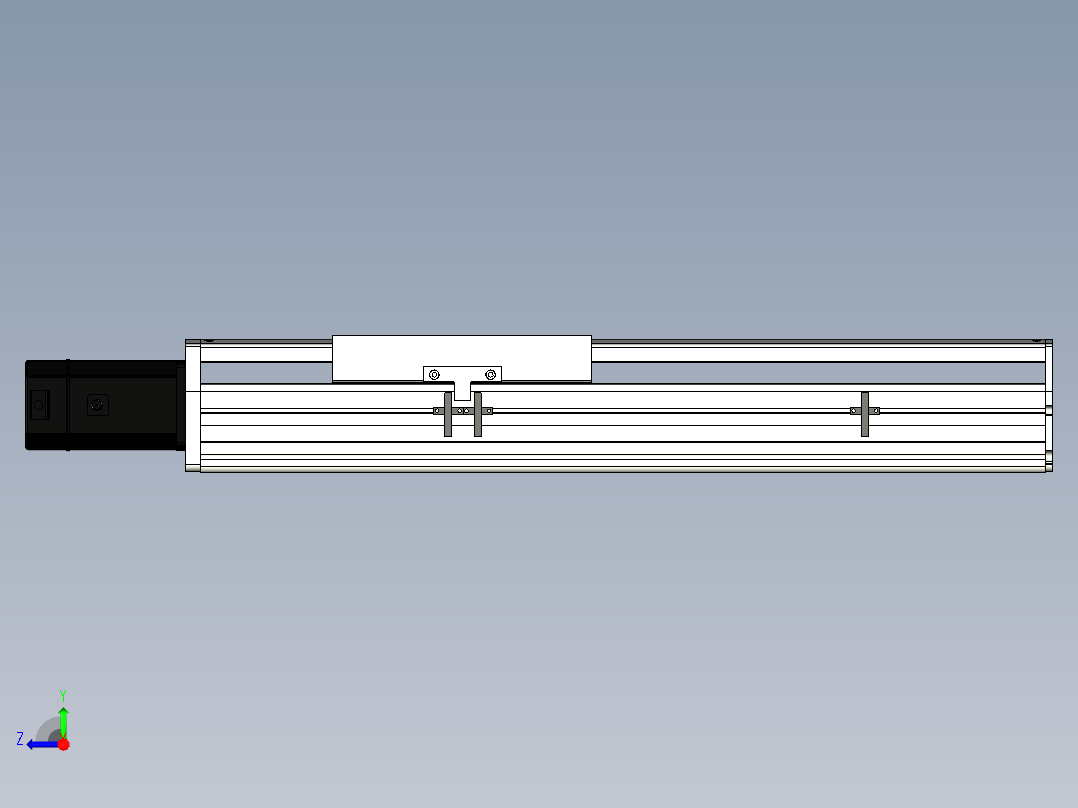 Toyo东佑达直线模组-ETH22-350-BC-750W右视图