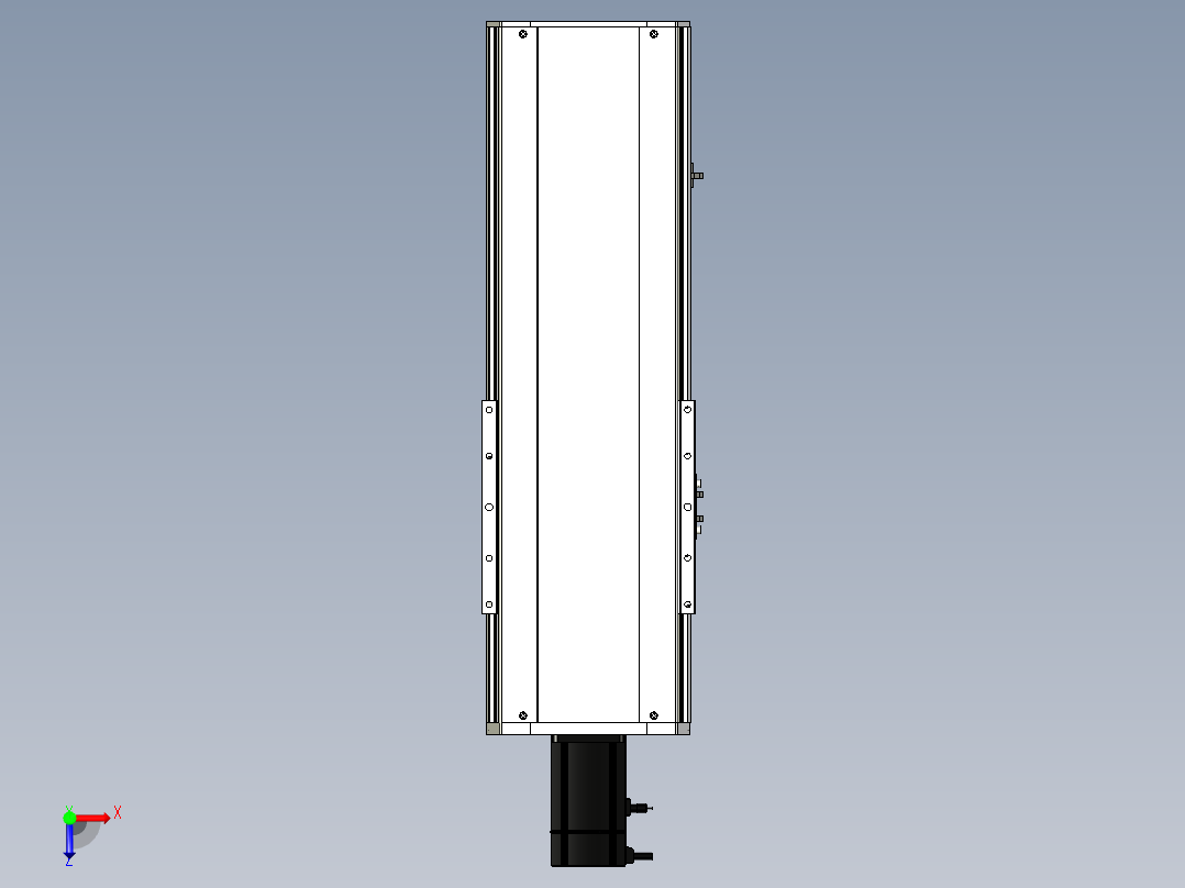 Toyo东佑达直线模组-ETH22-350-BC-750W俯视图