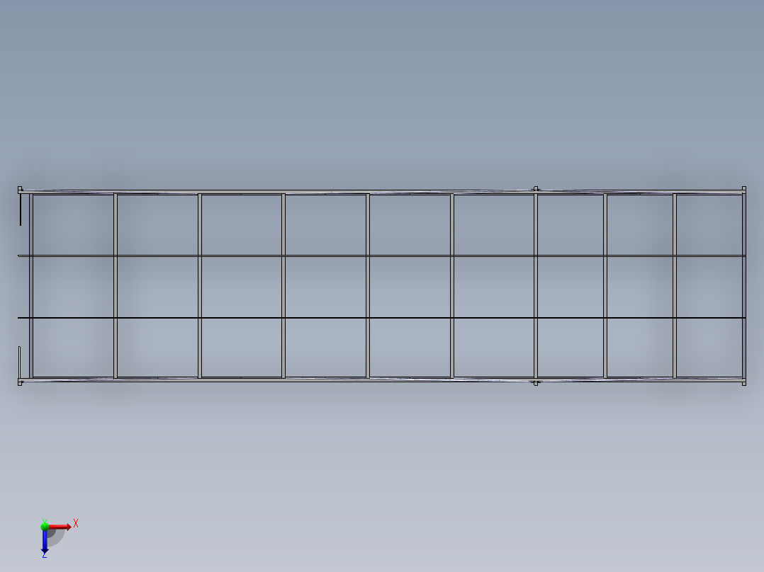 木质桥梁俯视图