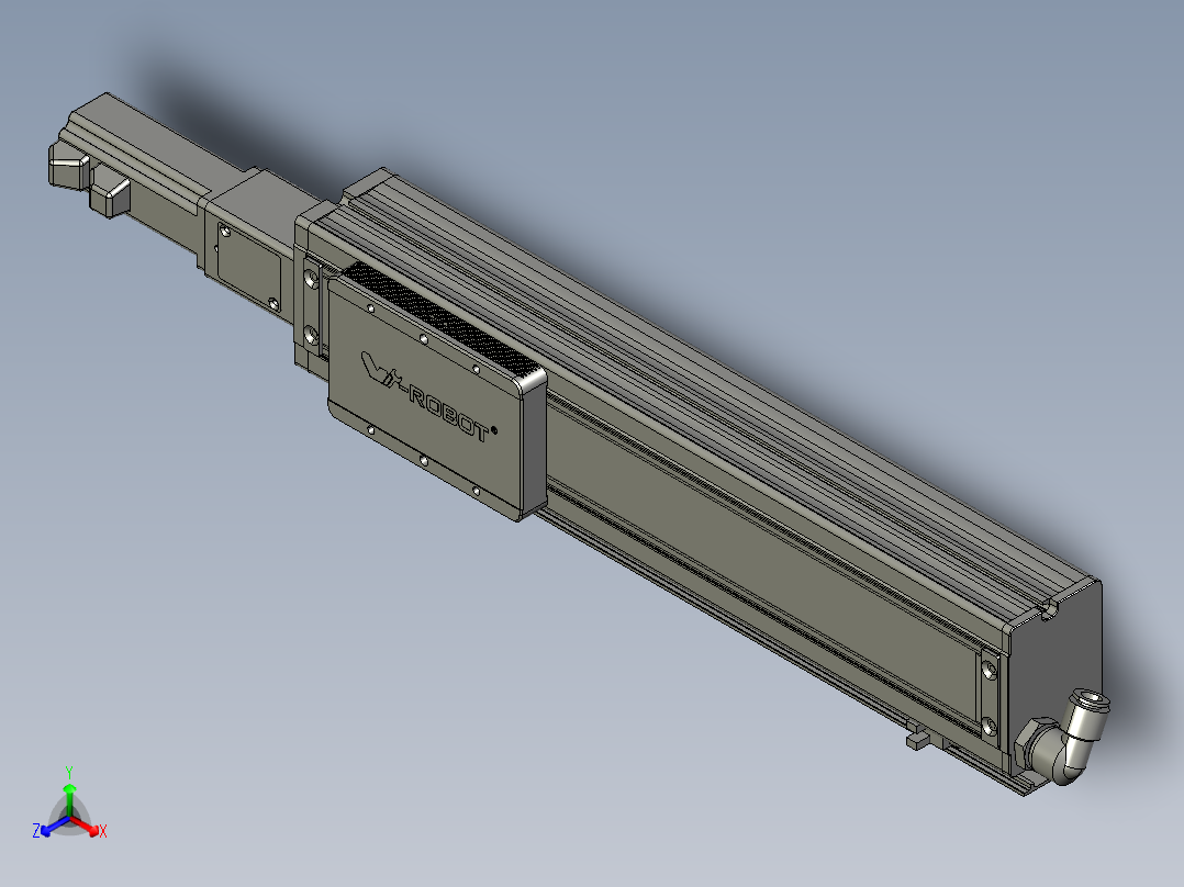 威洛博VC8-S250-BC-P10正等轴测图