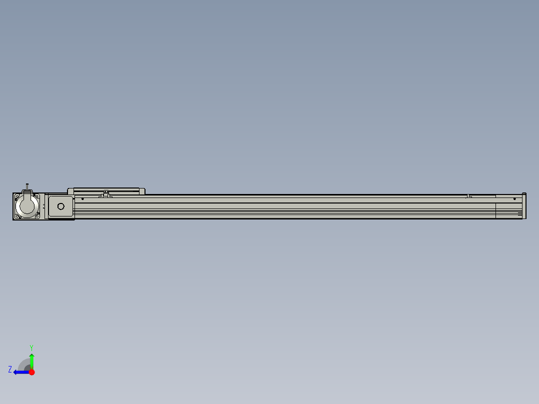 欧规系列-LB8-L75-S1150-BR-ZP75-C3右视图