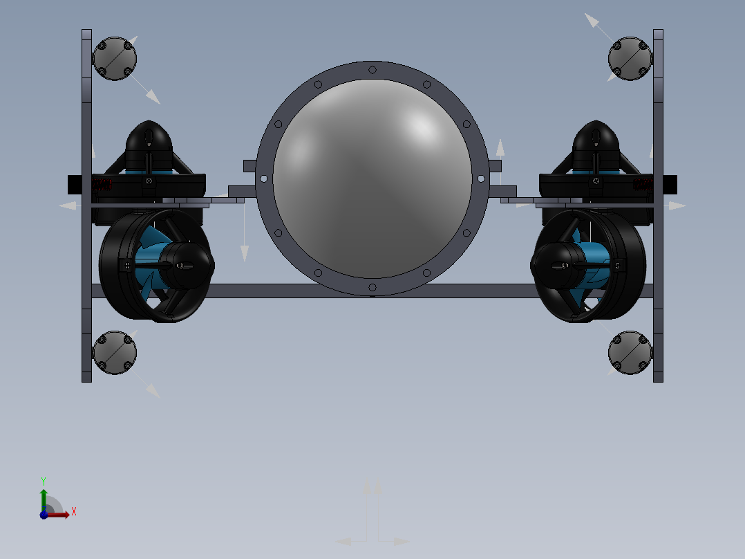 水下机器人改前视图