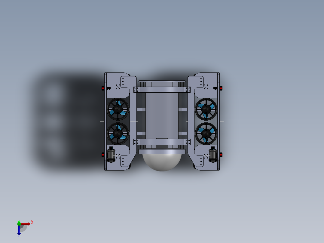 水下机器人改俯视图