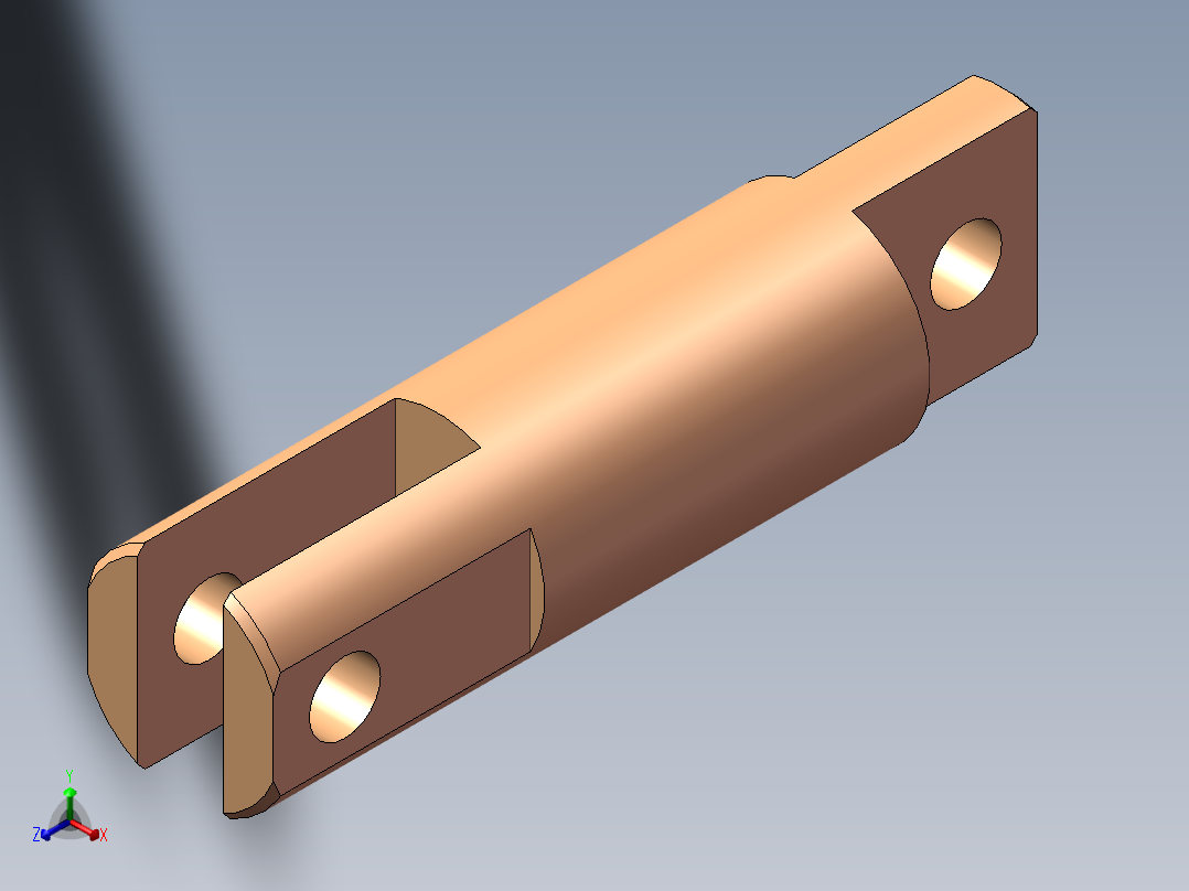 S3 连杆正等轴测图