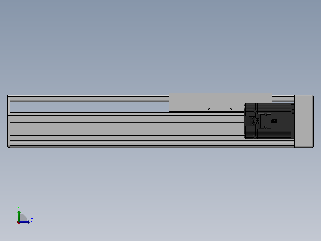 精密模组MY220-T10-300L-BR-P75B-C4-C左视图