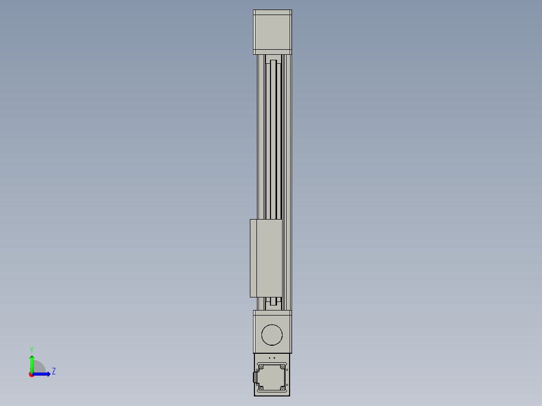 欧规系列-GB8-L96-S350-BR-P40-MS3左视图