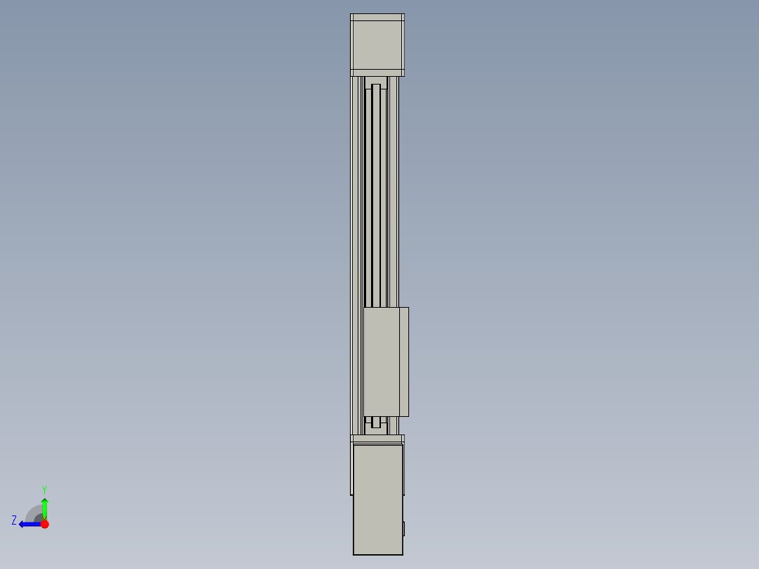 欧规系列-GB8-L96-S350-BR-P40-MS3右视图