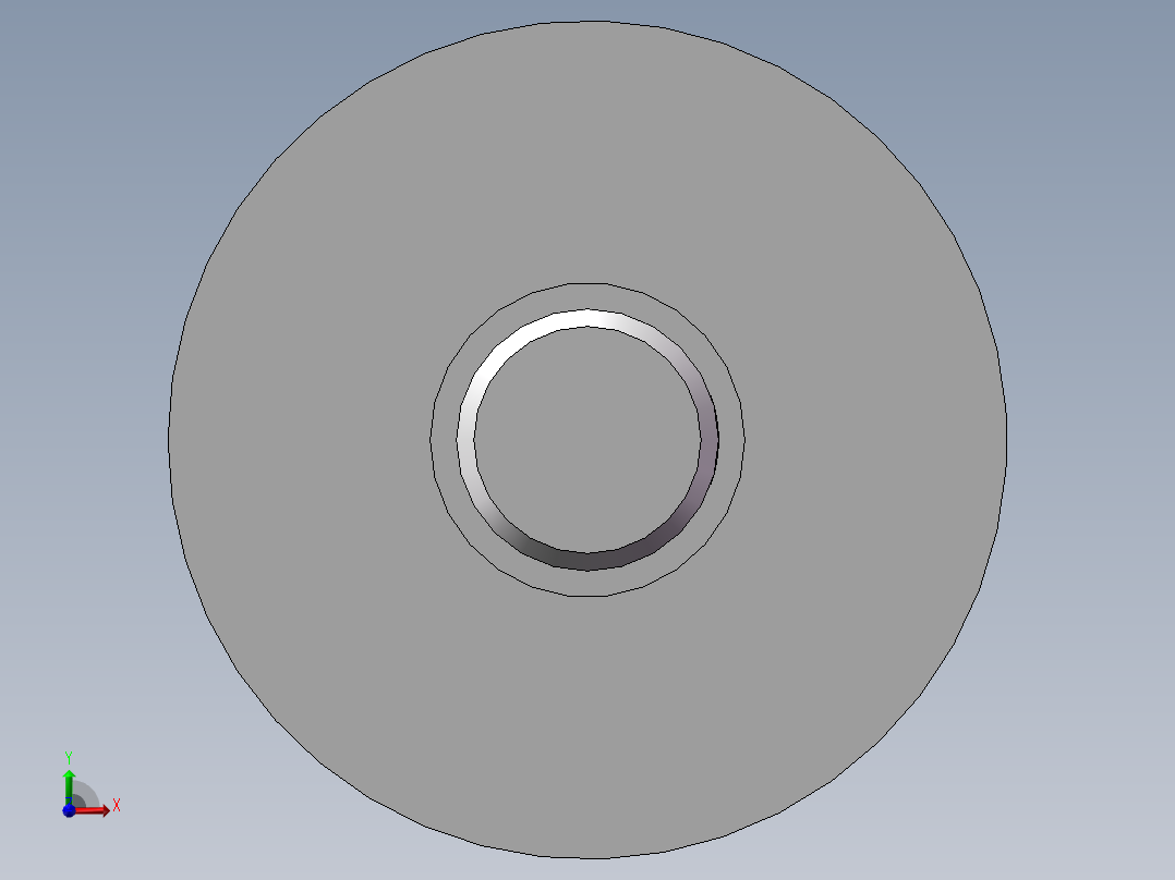 轴类加工工艺设计前视图