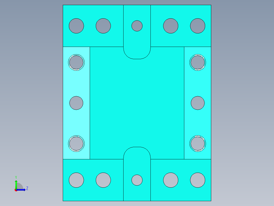 德克斯TUNKERS气缸数模KS_100_2_SD_A01_3D_xSET4左视图
