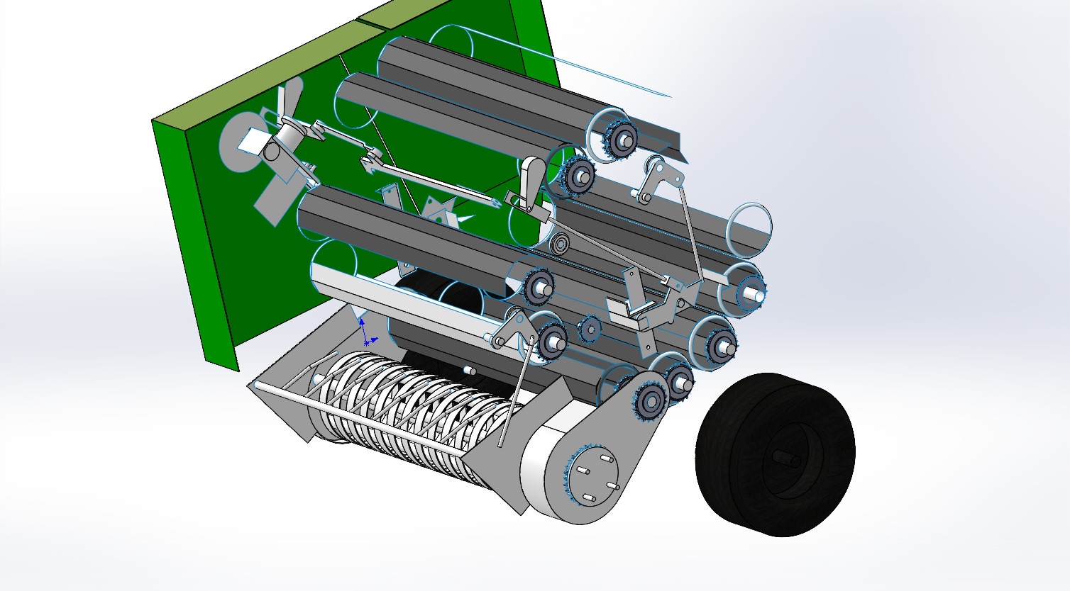 蔬菜收割机不全