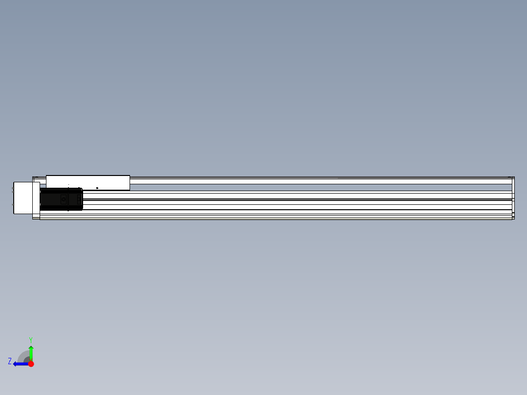 Toyo东佑达直线模组-ETH22-1000-BL-400W右视图