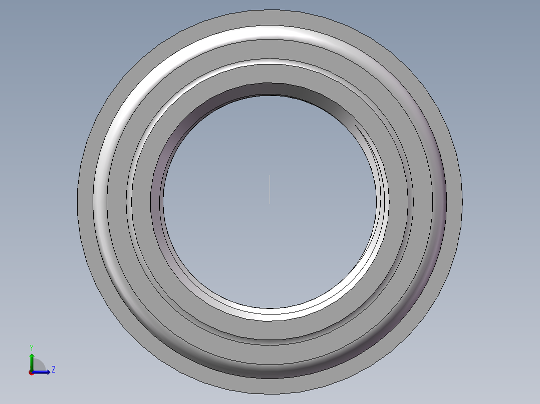 管箍-异径有边 DN40-DN25左视图