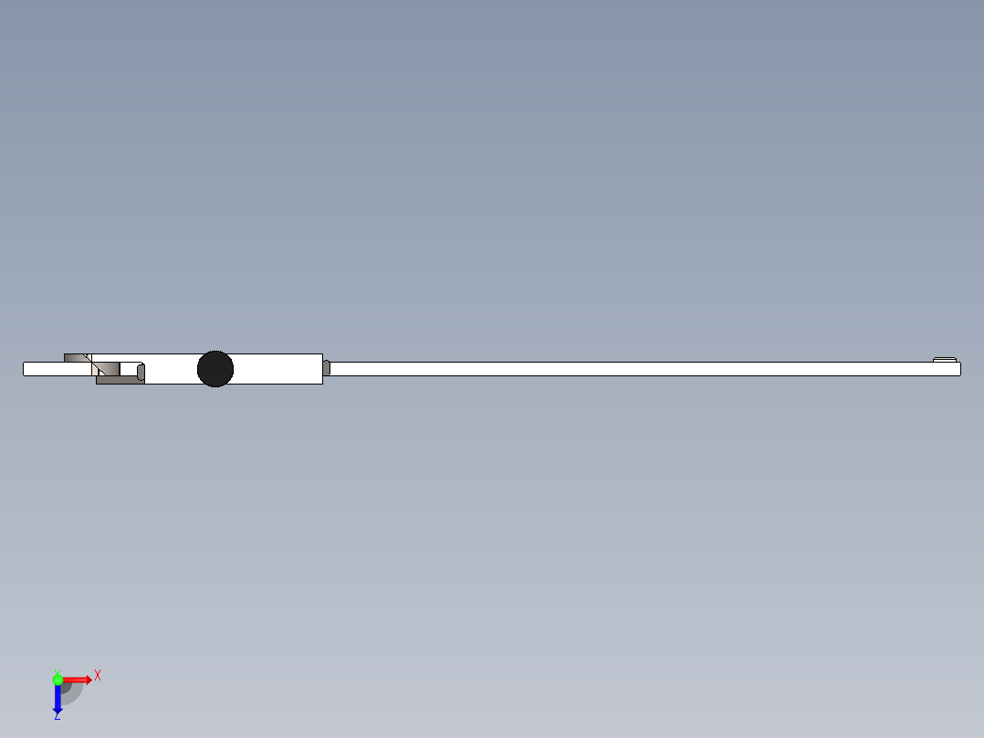 游标卡尺俯视图