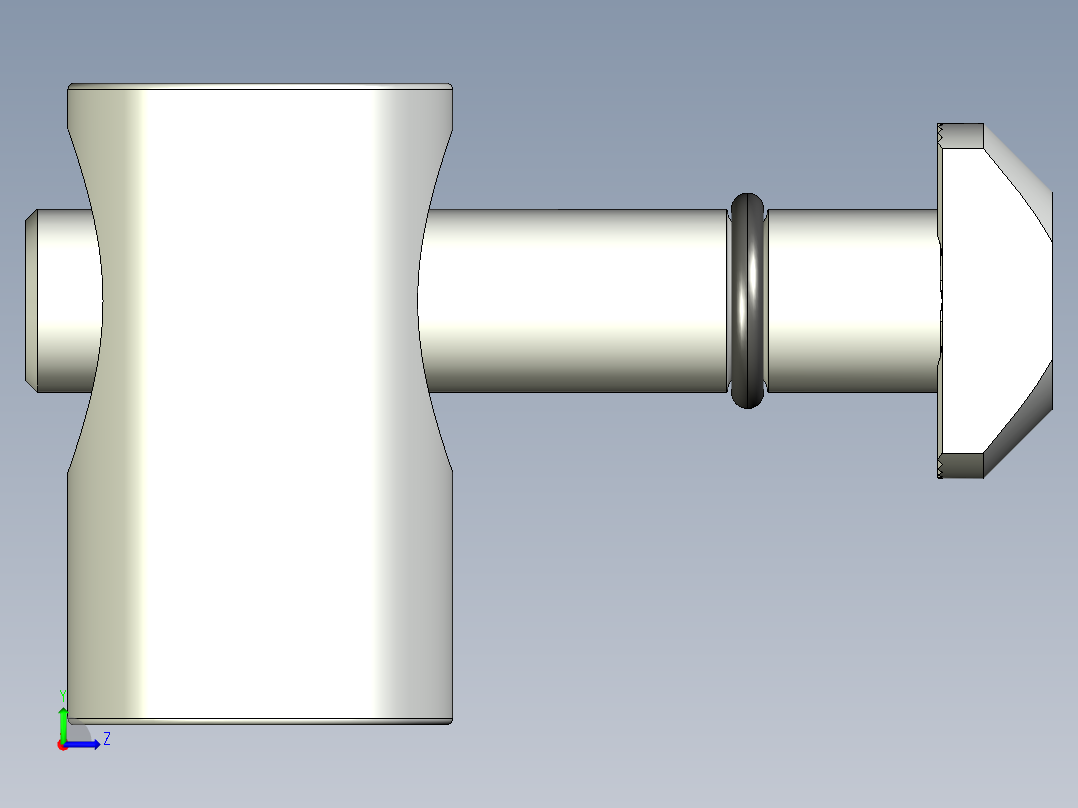型材-BR 10-10 0_QUICK CONNECTOR KJN535057左视图