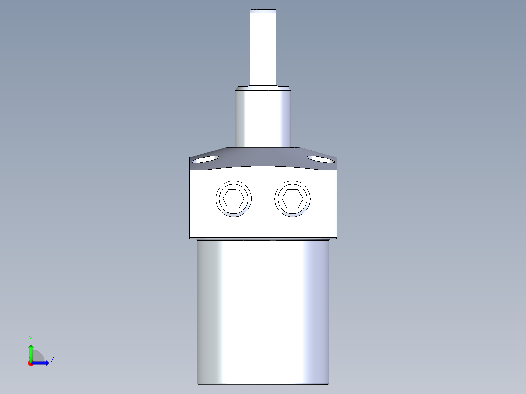 KOSMEKLHA0360-Gx-P_R02多系列多零件图纸模型左视图