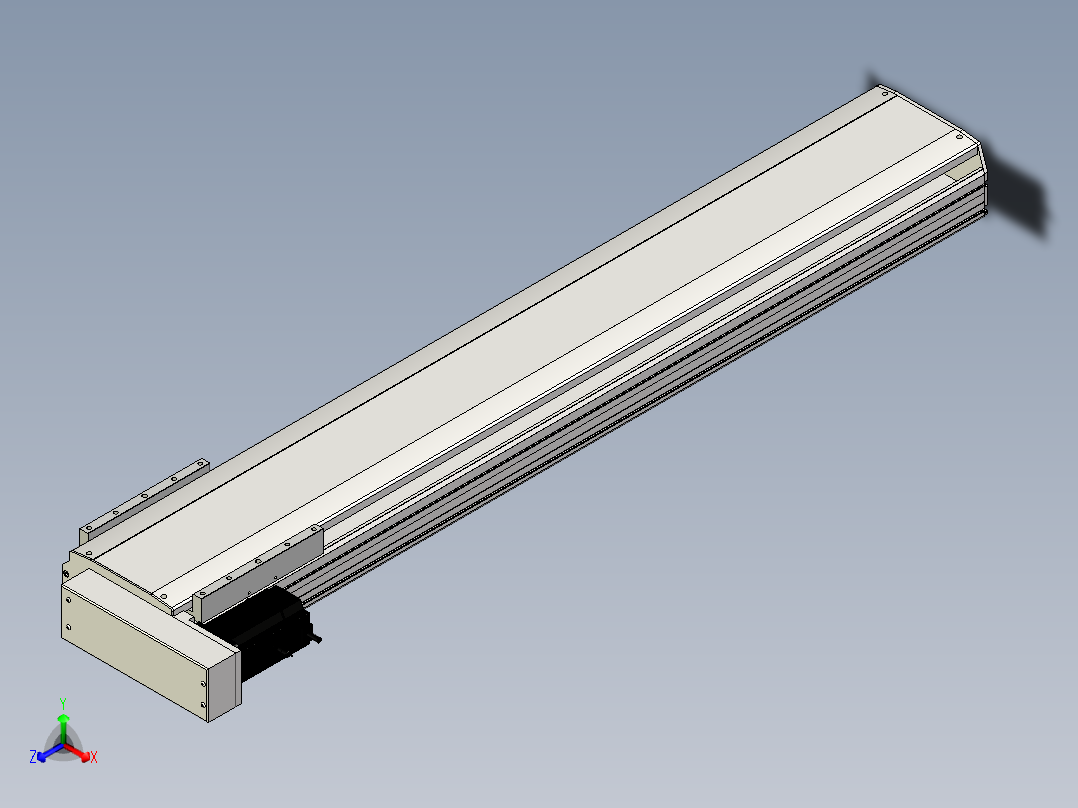 Toyo东佑达直线模组-ETH22-1200-BL-750W主视图