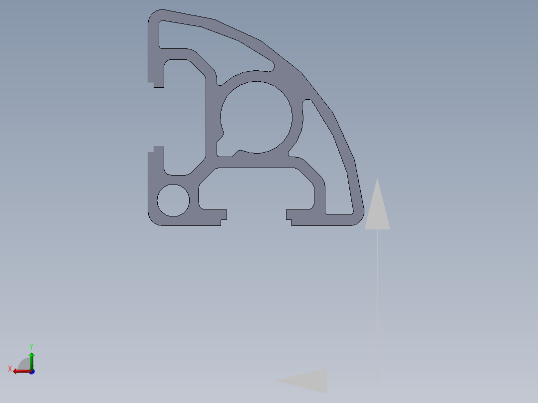 铝型材及其附件铝型材及其附件1.11.30.030030.R90.02后视图