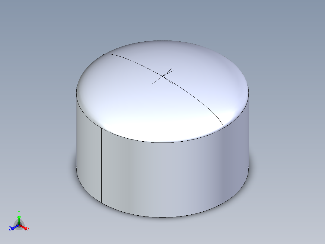 聚氯乙烯配件19-Sch80_Cap_SOC_847-080 _8in主视图