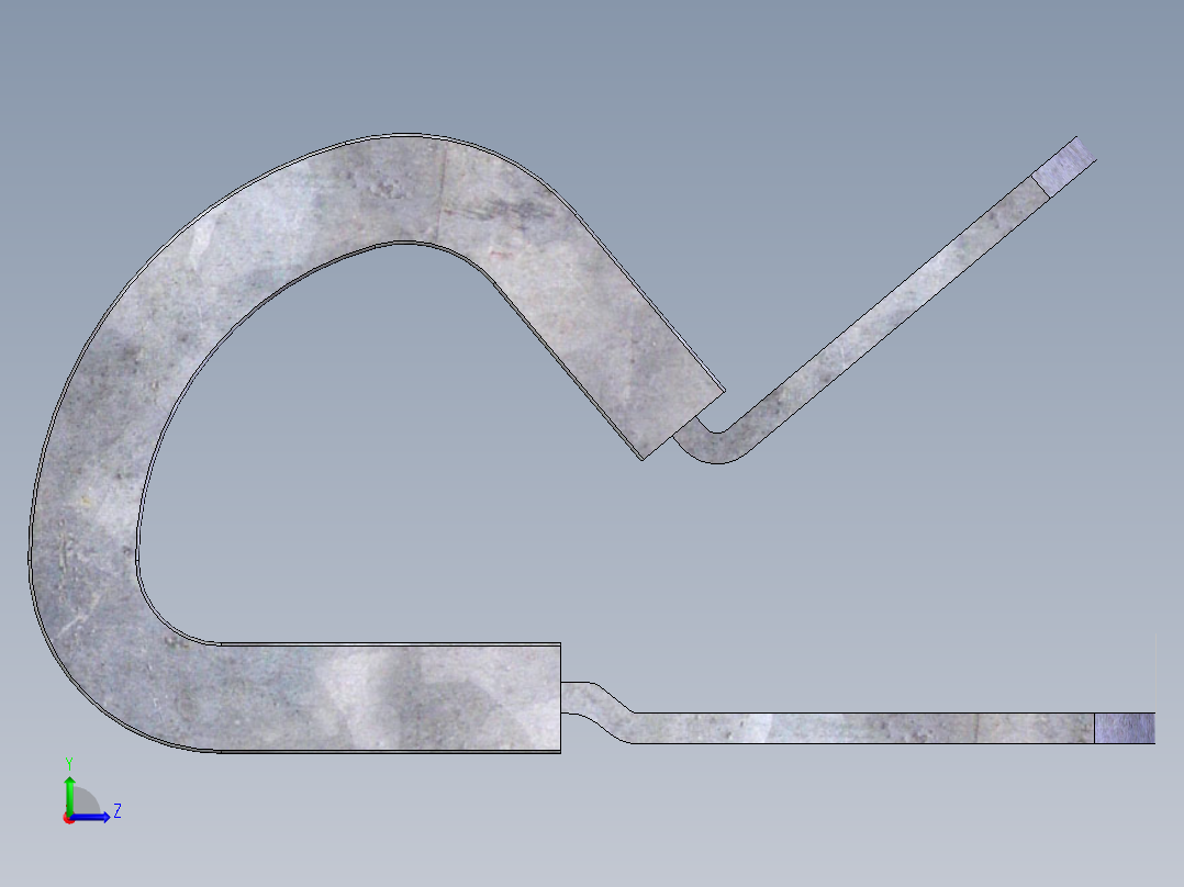 CL-9软管夹左视图