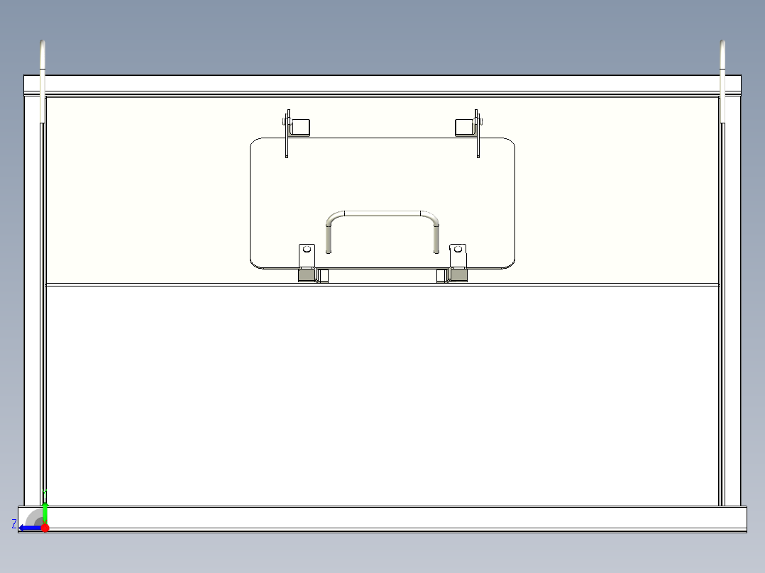 TD75型带式输送机头部护罩 TD4J11右视图