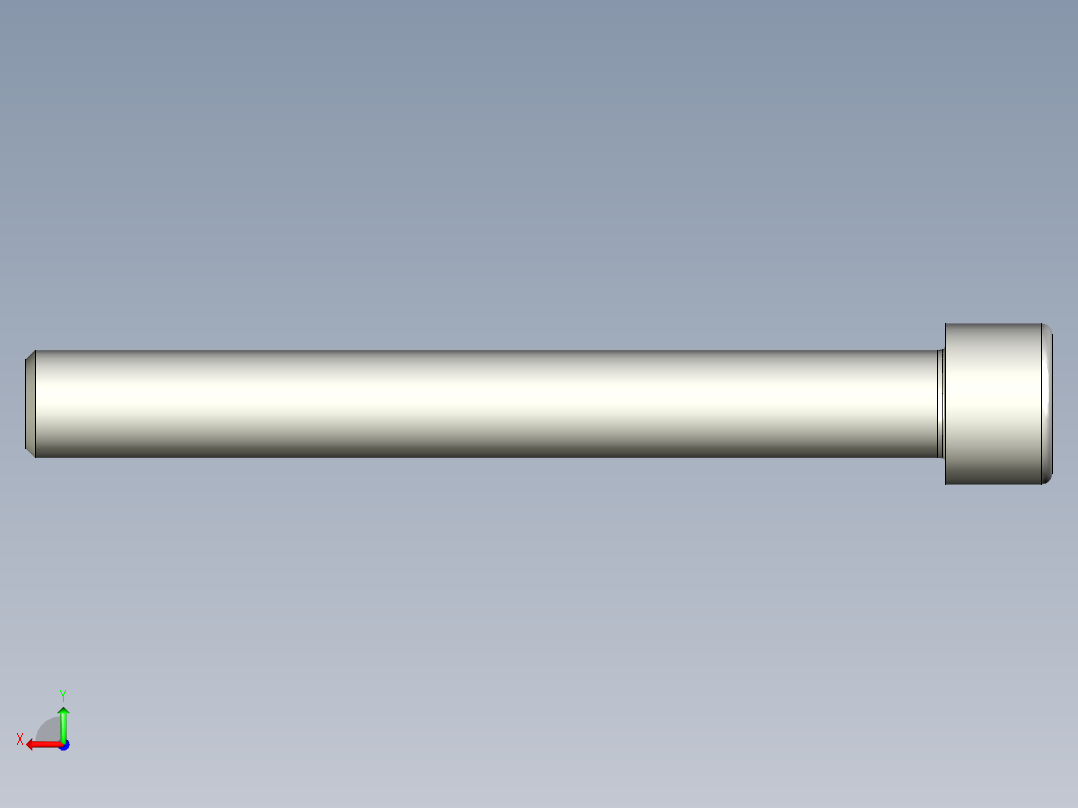 螺钉-DIN_912-M14x120.stp后视图