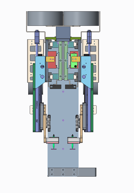 双工位多吸嘴龙门式取放模块proe5.0可编辑