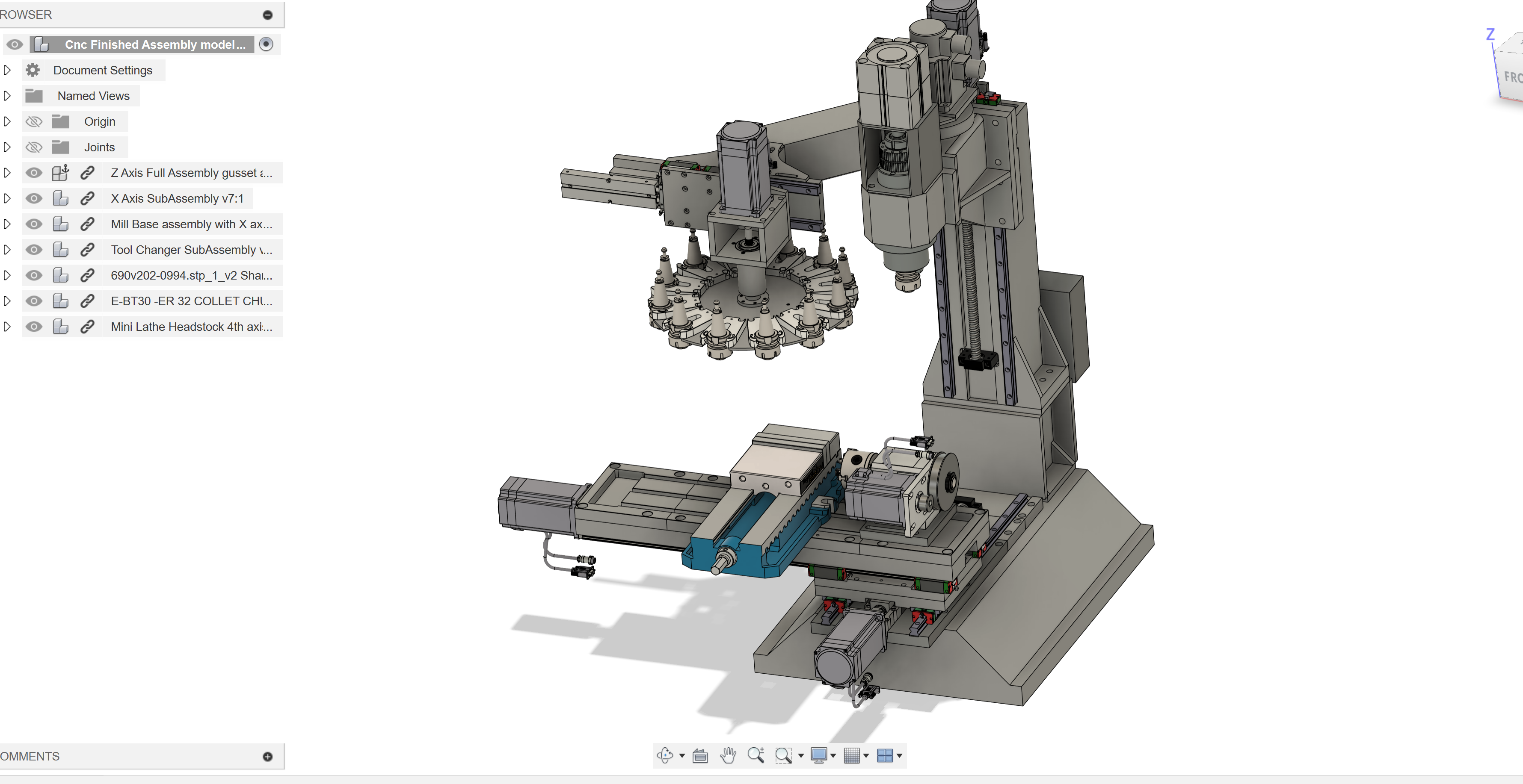 自制数控铣床更新为 4 轴