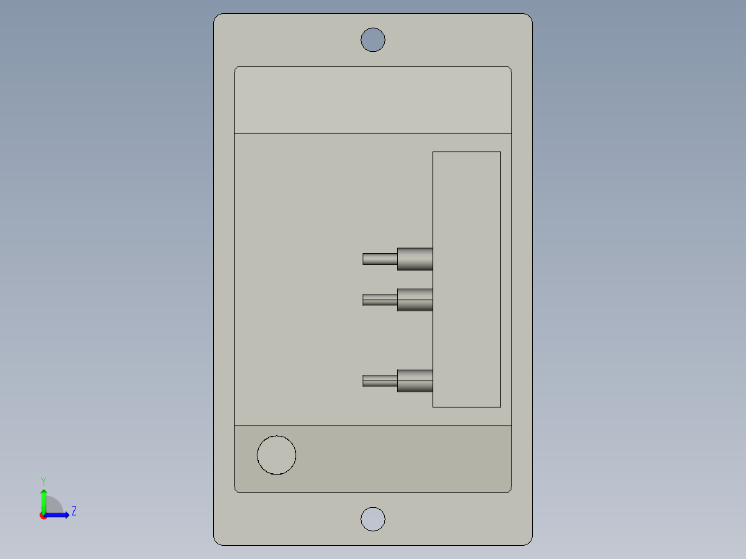 SVKA-电机调速控制器左视图