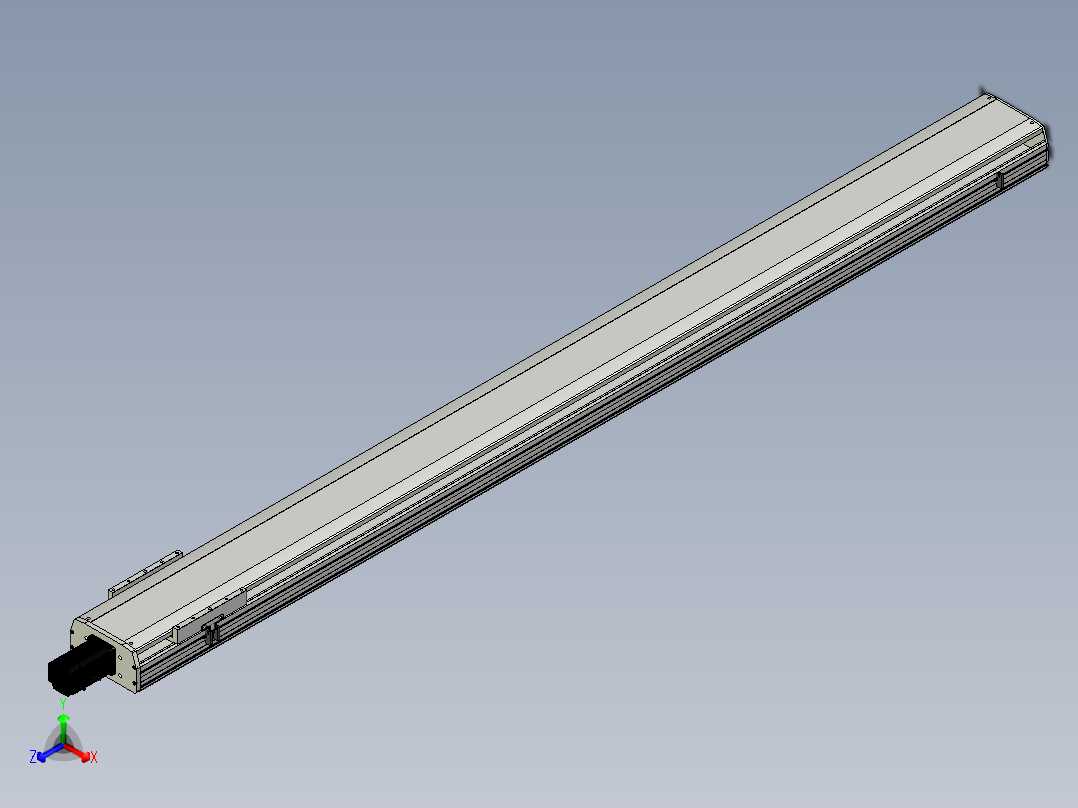 Toyo东佑达直线模组-ETH22-2600-BC-750W主视图