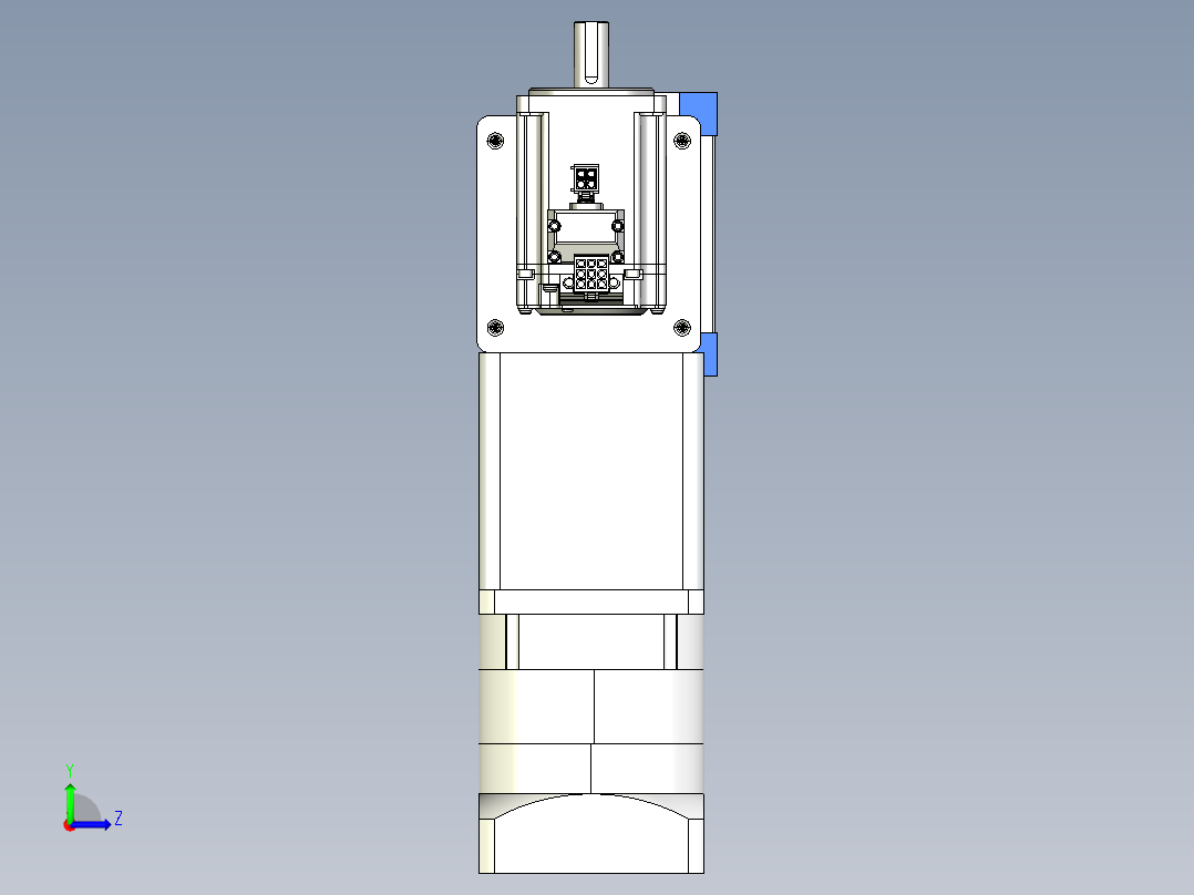 威洛博LB.GB同步带传动--欧规系列GB8-L192-S1050-BL-P75-K左视图