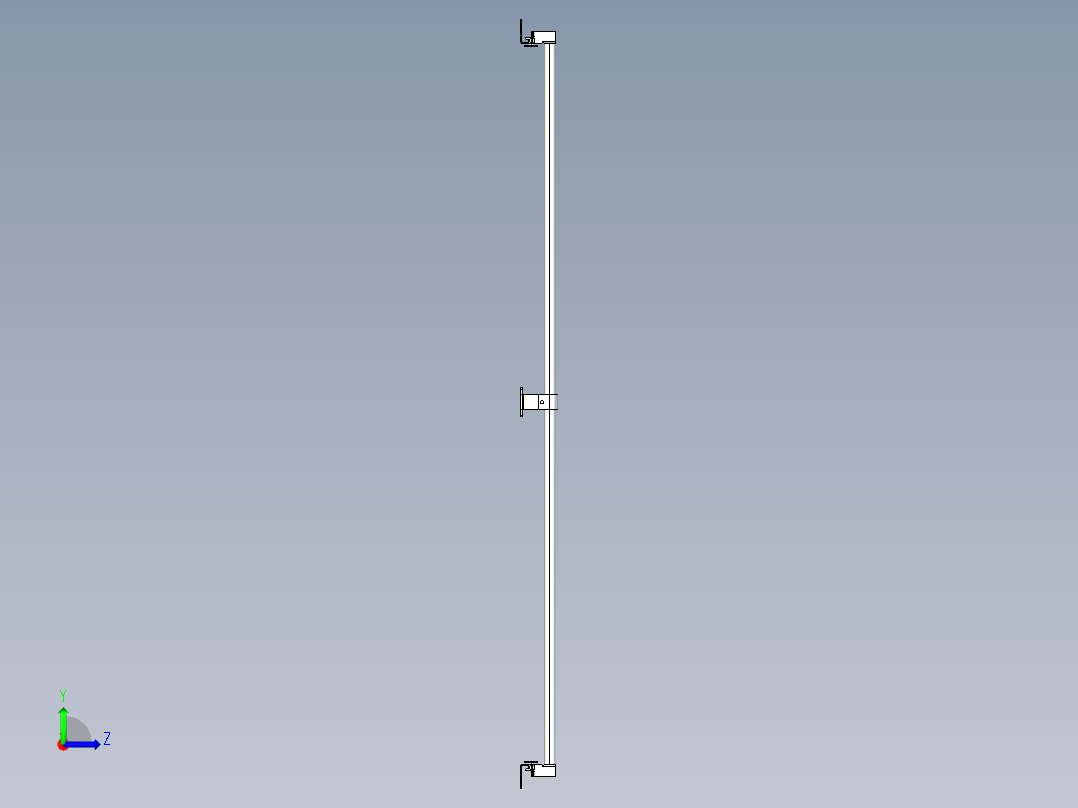 基恩士SL-JB119_back-mount_kc图纸模型左视图