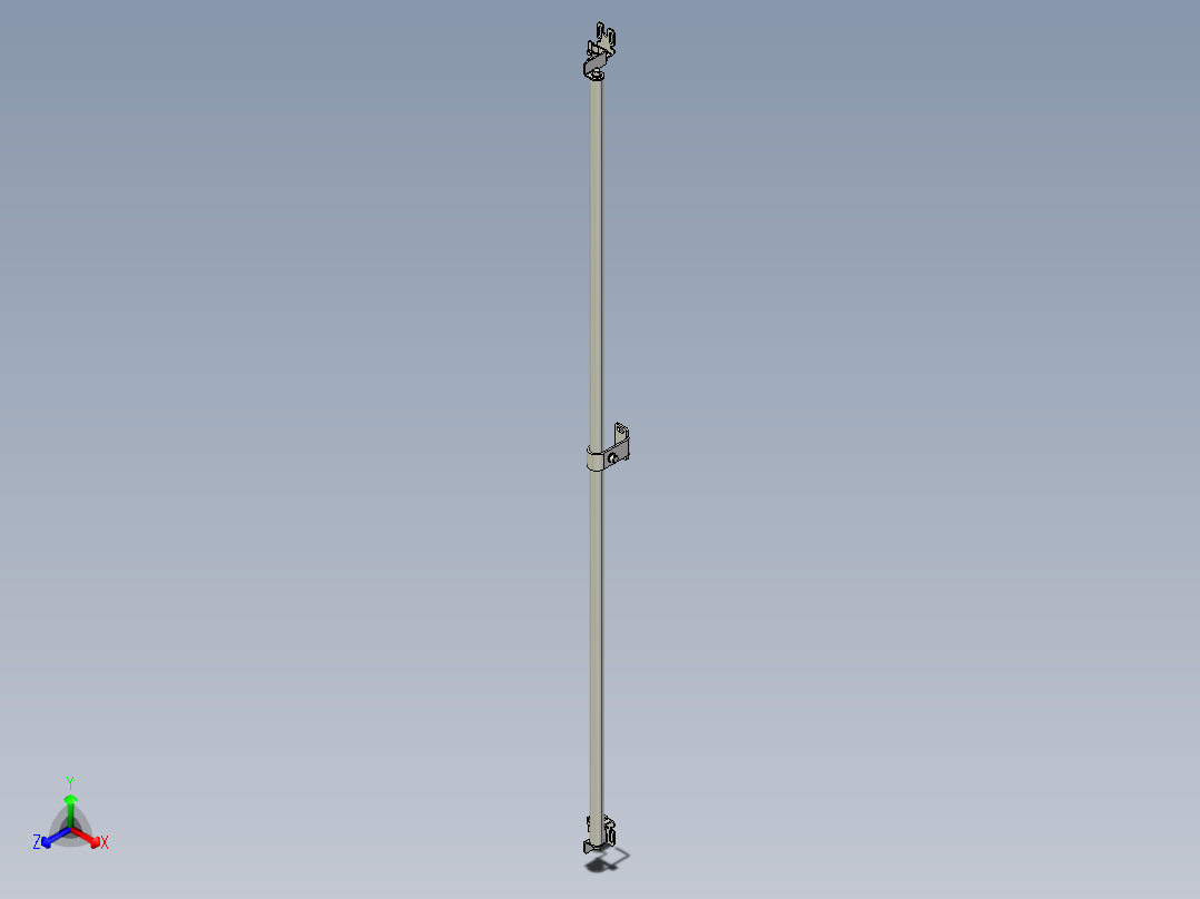 基恩士SL-JB119_back-mount_kc图纸模型正等轴测图