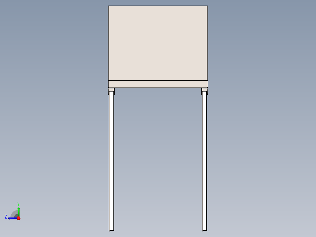 便携烤箱右视图