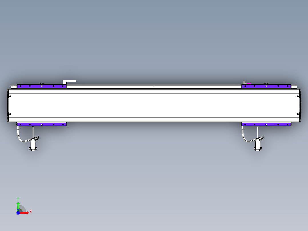 威洛博VL系列直线电机模组-2VL14S3-S700前视图