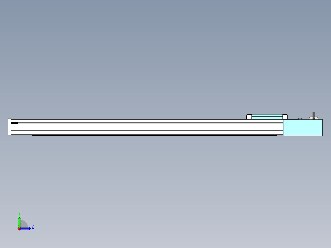 欧规系列-LB6A-L65-S900-BR-ZP40-C3左视图
