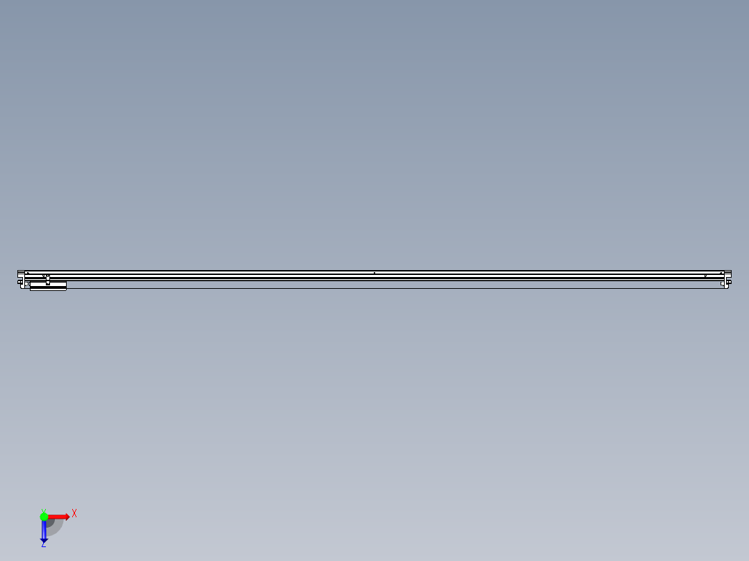 威洛博VL系列3d模型模组VL22H2Y-S3250俯视图