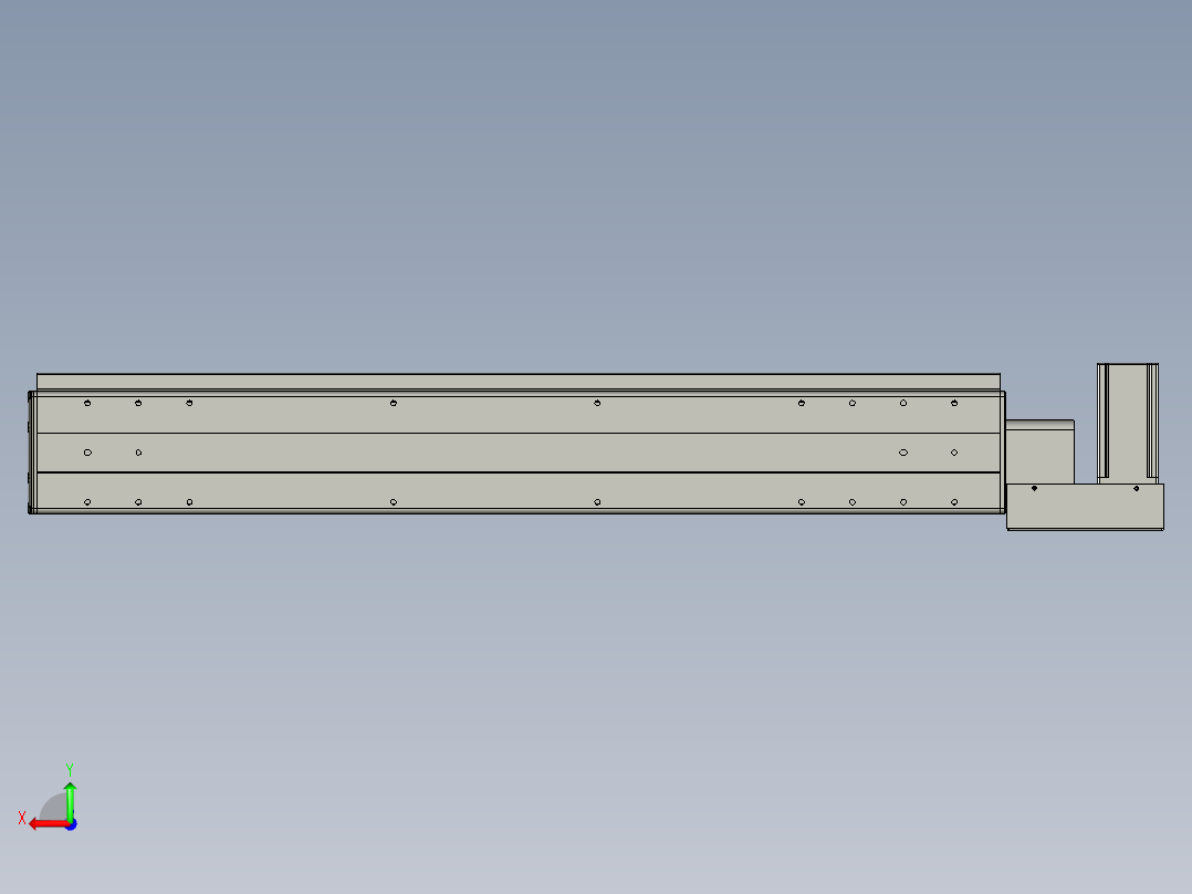 威洛博VBF12-S700-BL后视图