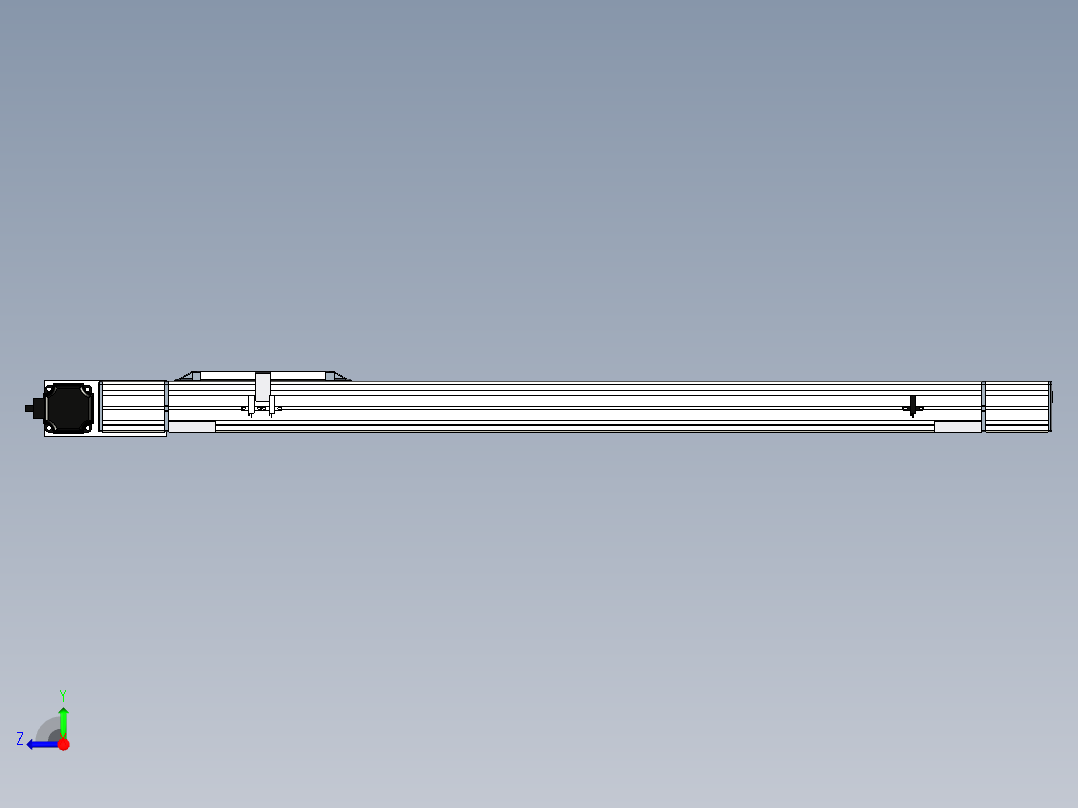 Toyo东佑达直线模组-M65-S-X52-800-L-M40-C4右视图