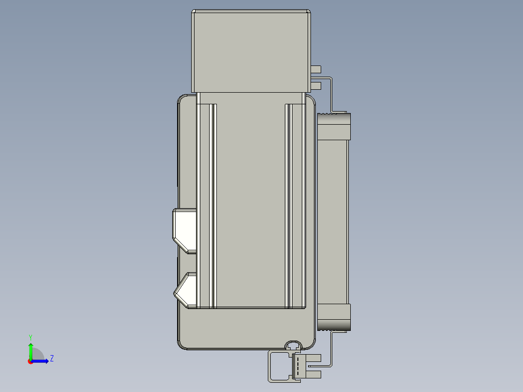 威洛博双电机滑台-VBC14S2-L50-S1900-BLR-P40-C6左视图