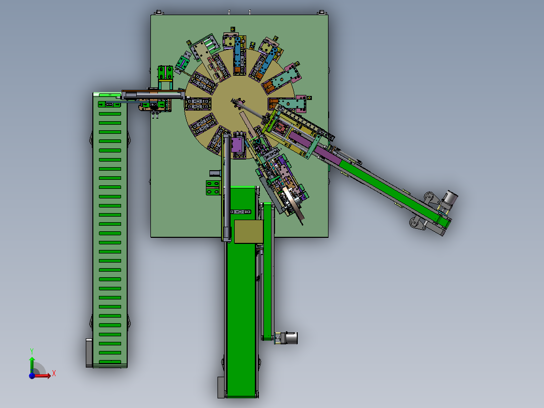 B22_自动测试贴模机前视图
