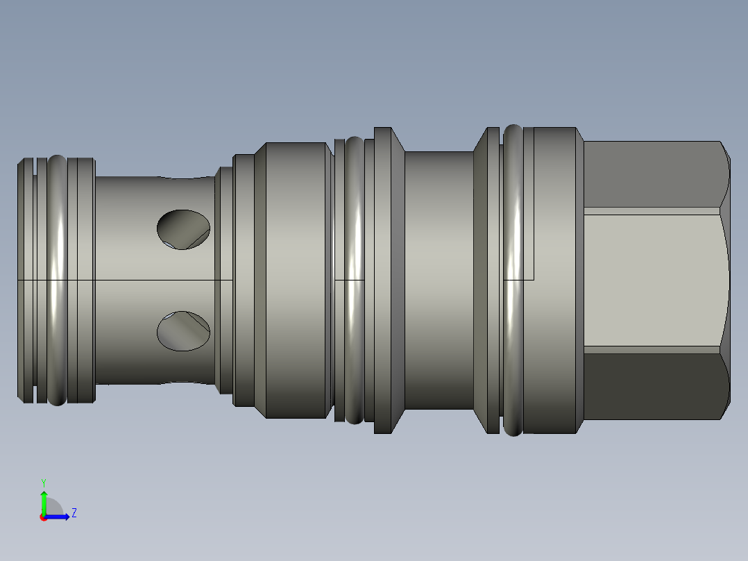 插装阀-CNGDXCN左视图