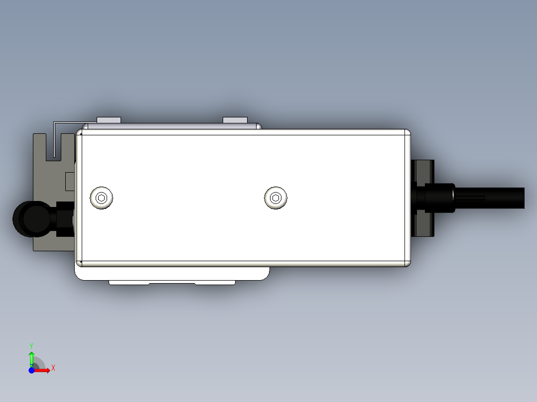 Toyo东佑达直线模组-ECH6-700-BL前视图