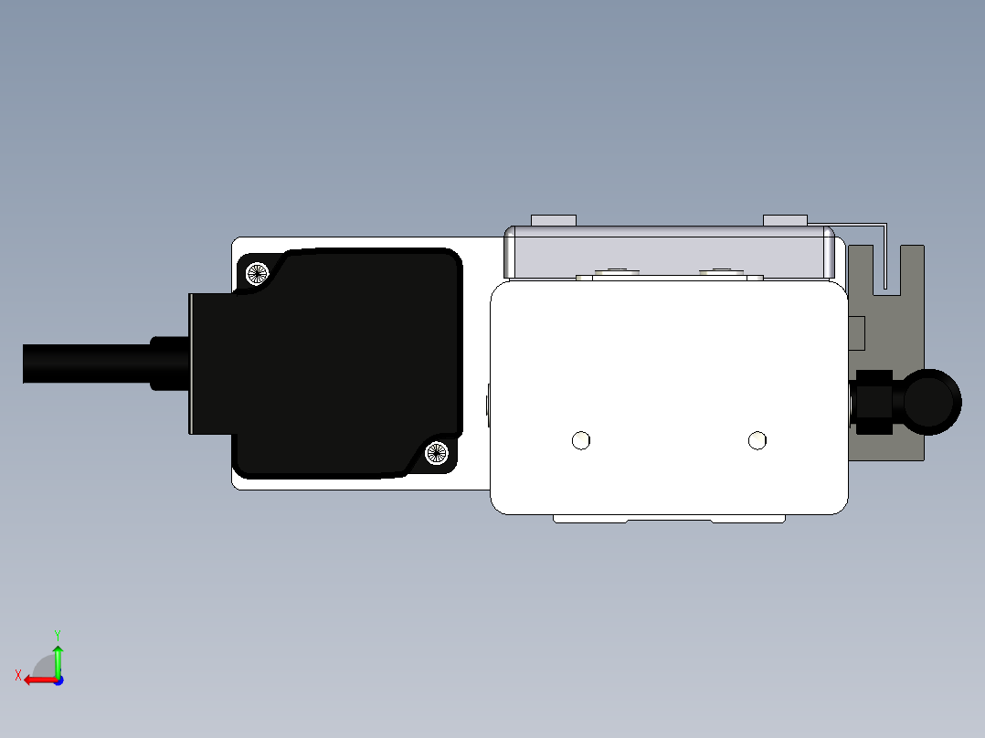 Toyo东佑达直线模组-ECH6-700-BL后视图