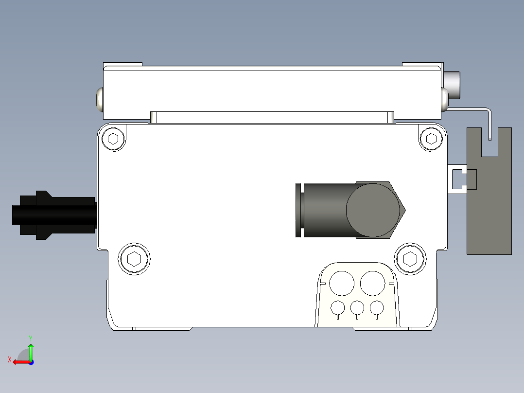 Toyo东佑达直线模组-ECH12-400-BC-200W-C4反后视图