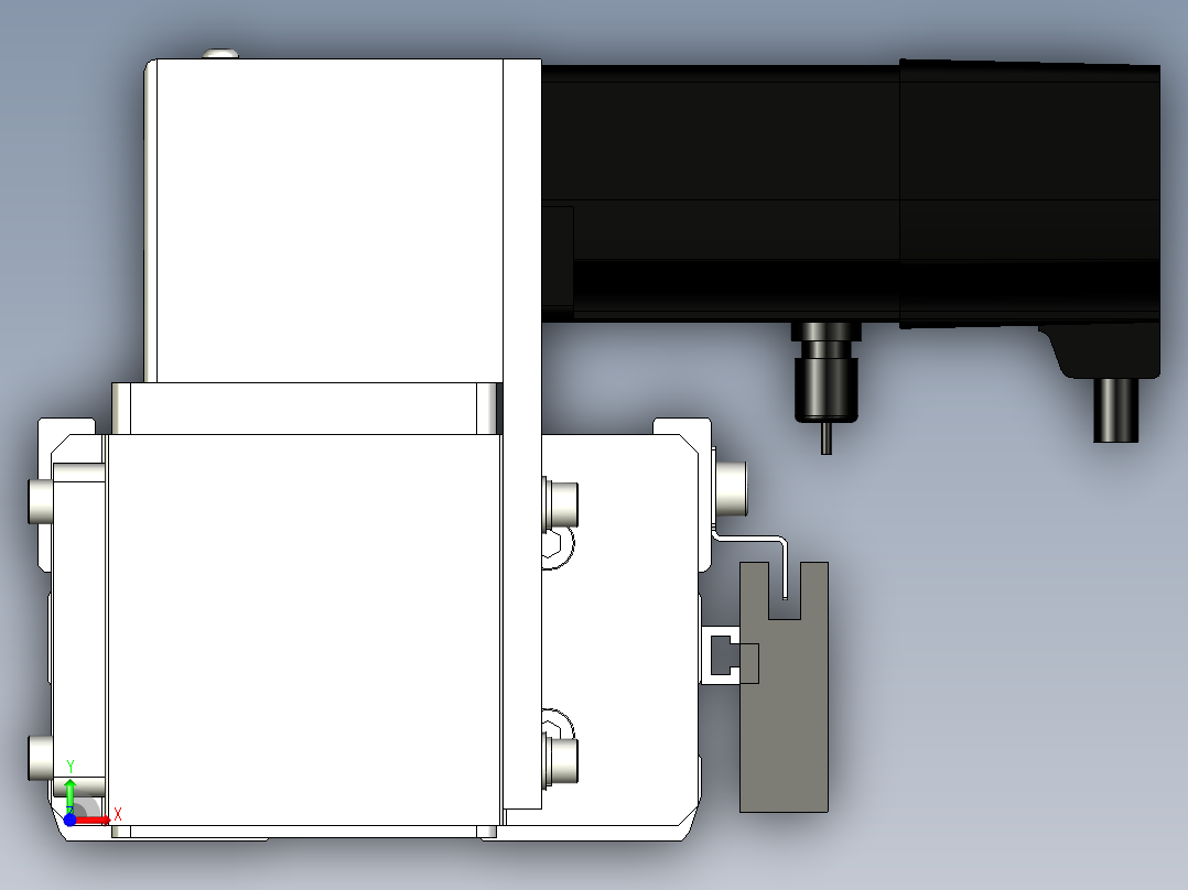 Toyo东佑达直线模组-ETB10-1500-LU前视图