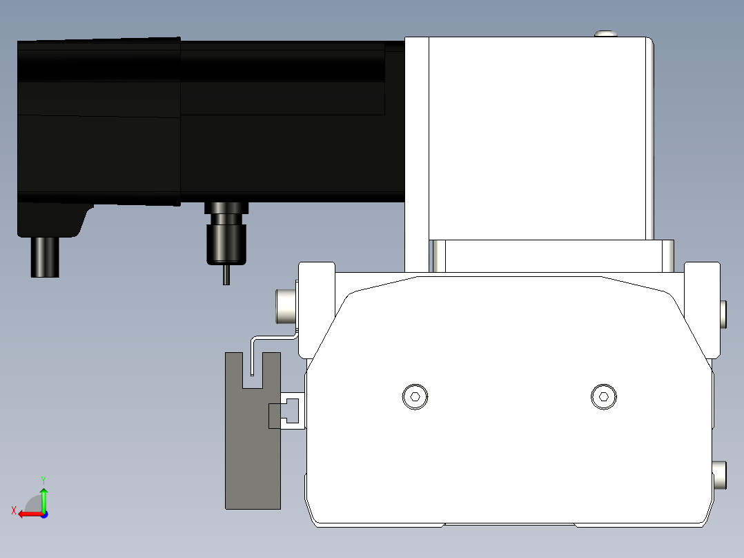 Toyo东佑达直线模组-ETB10-1500-LU后视图