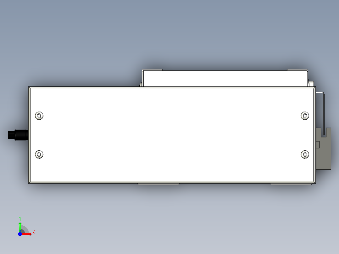 Toyo东佑达直线模组-ECH17-300-BR-750W前视图