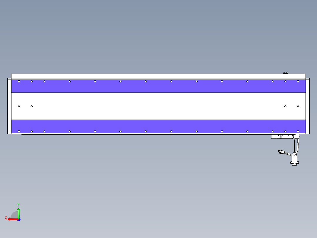 威洛博VL系列3d模型模组VL22H1Y-S1000后视图